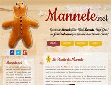 Tablet Screenshot of mannele.net